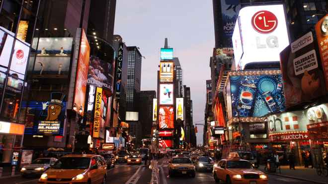 Nueva York, objetivo, 67 millones de visitantes anuales para 2021